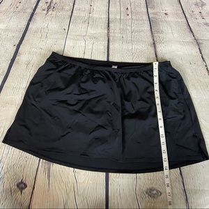 Cocos black skirt bikini bottom NWT